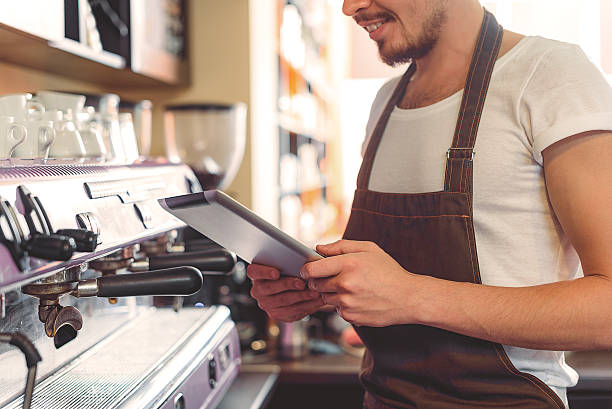istock modern technology helping local coffee house to find customers 619383968