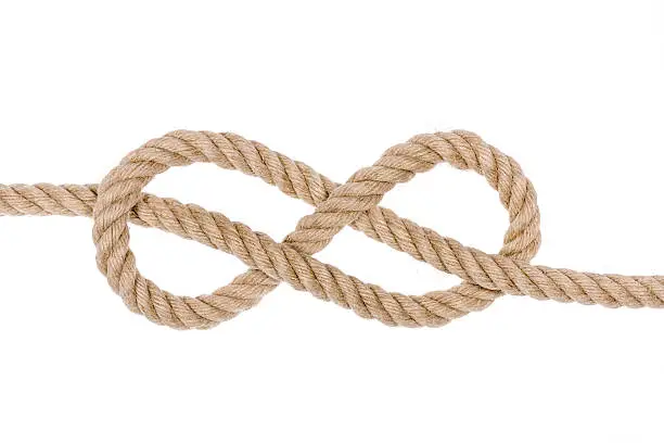 Photo of Hemp Rope Knot.