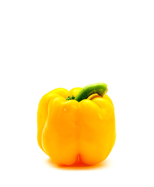 istock sweet yellow pepper isolated on white background 619386460