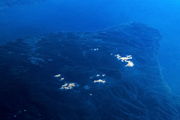 istock View on Ocean Coast above the Clouds 619386928
