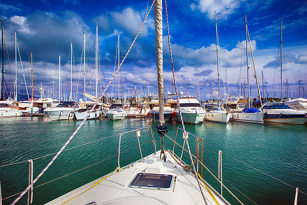 istock view of a marina boat 619391574