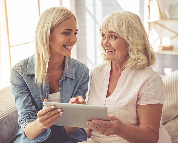 istock Grandma and granddaughter 619392046