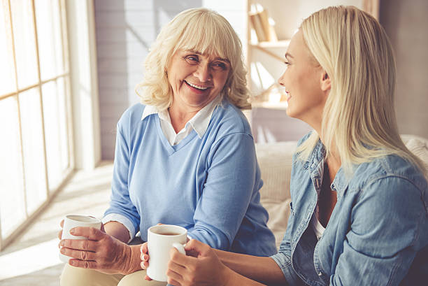 istock Grandma and granddaughter 619393110