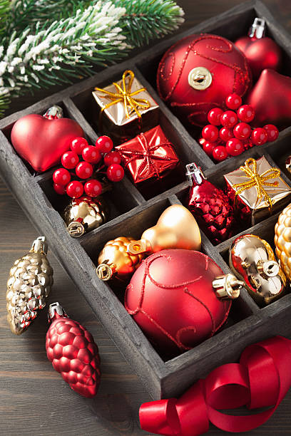 istock christmas gift and decoration in wooden box 619396086