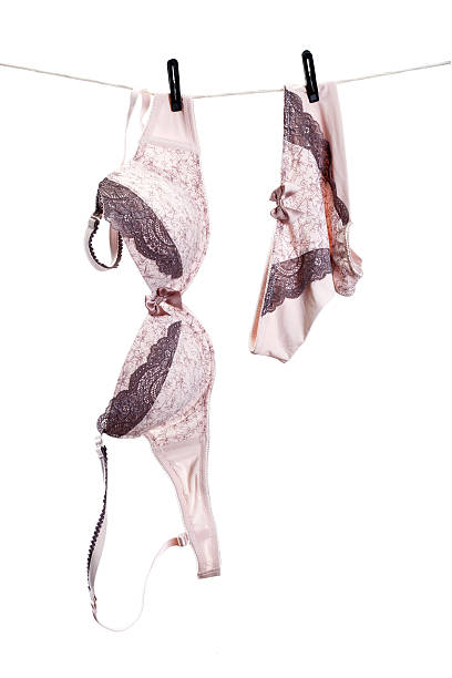 istock lingerie set drying on clothesline 619397216
