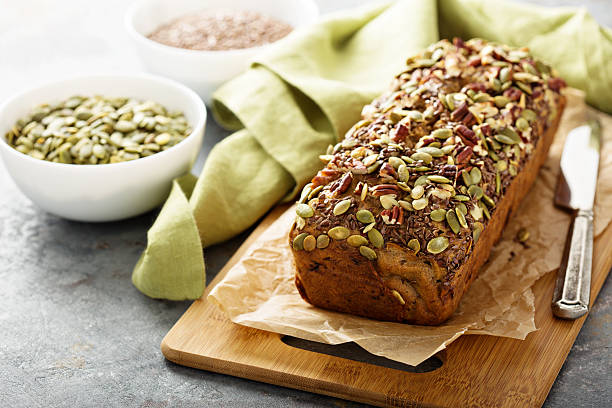 istock Healthy gluten free banana bread 619404372