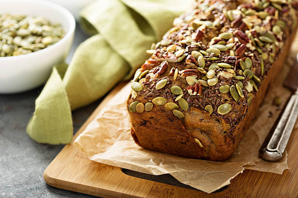 istock Healthy gluten free banana bread 619404474