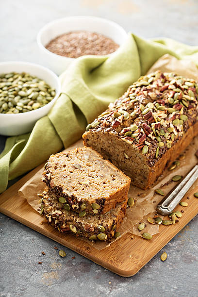 istock Healthy gluten free banana bread 619404564