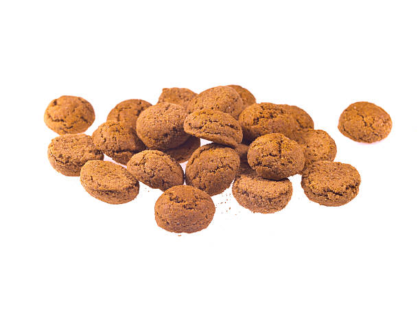 istock Bunch of Pepernoten cookies seen from above 619405252