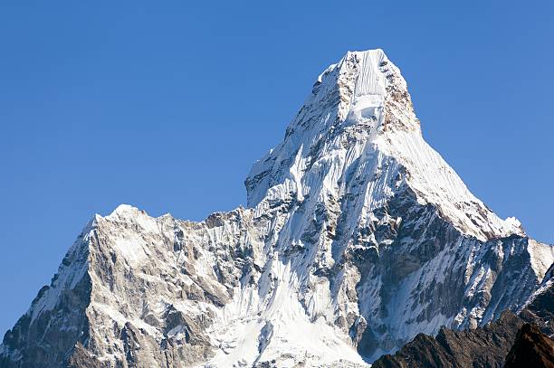 istock Ama Dablam - way to Everest base camp 619405846