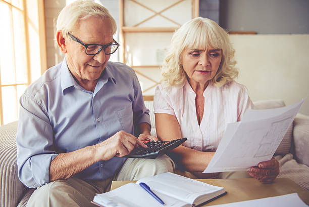 istock Beautiful old couple 619409150