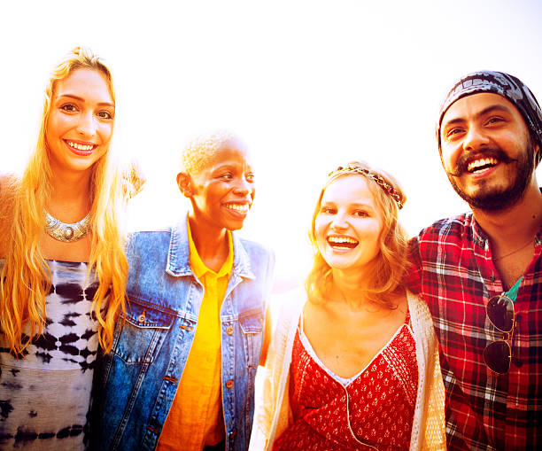 istock Friendship Bonding Relaxation Summer Beach Happiness Concept 619497488