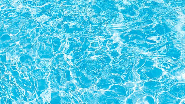 istock Background of rippled pattern of clean water in a blue. 619498614