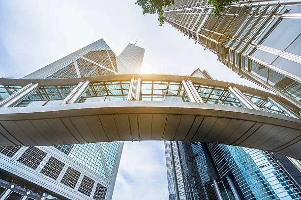 istock modern skyscrapers of Hong Kong central district 619499766