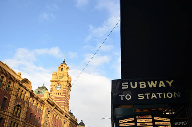 Flinders street station subway