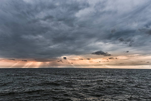 istock Stormy and Cloudy Baltic Sea. Latvia. Background 619504720