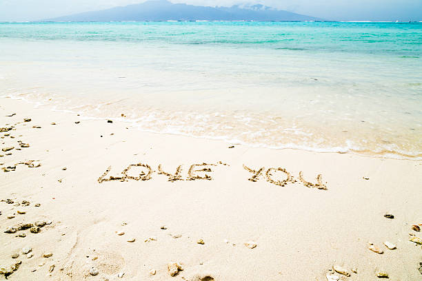 istock Love you letters on the beach 619505878