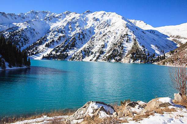 istock Big Almaty Lake, Kazakhstan 619518400