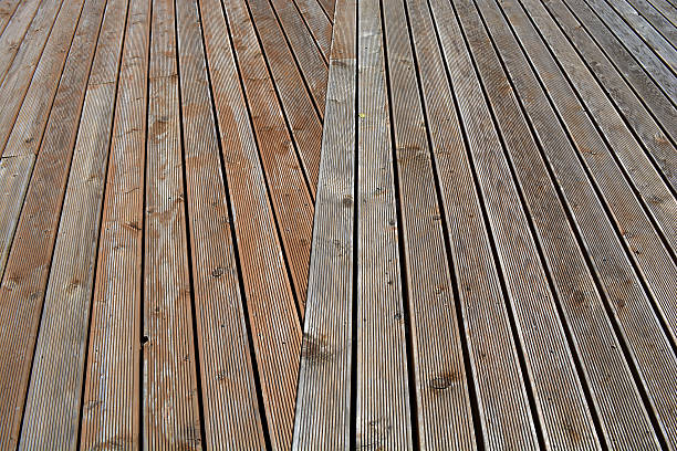 istock wooden path in park  background 619523908