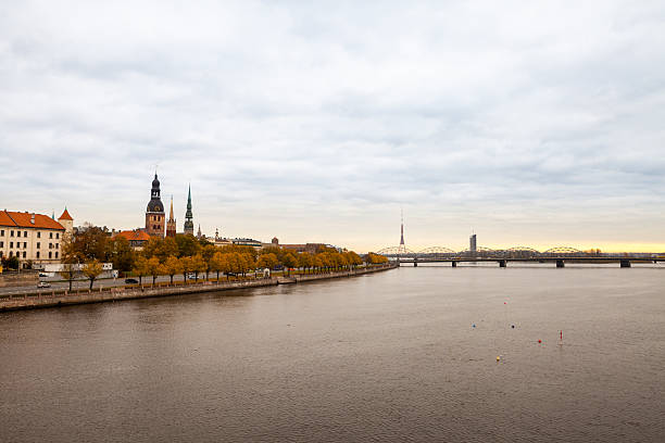 View of Riga stock photo