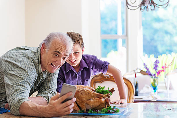 istock Selfie with the turkey 619531702