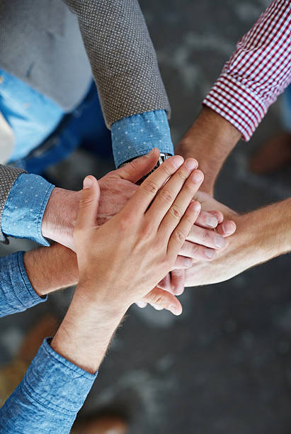 istock Coming together as a team 619532316
