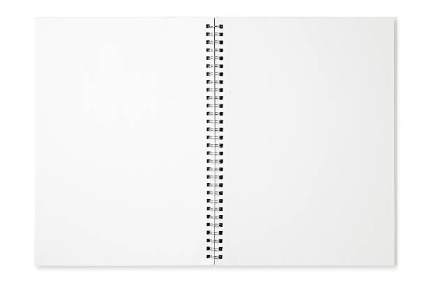блокнот  - note pad paper spiral diary стоковые фото и изображения