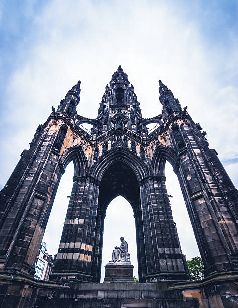 istock Sir Walter Scott Memorial in Edinburgh 619535200