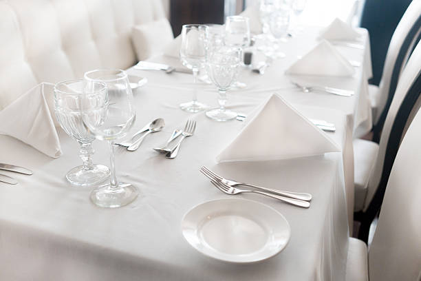 istock Table setting in a restaurant, Trinidad, Trinidad And Tobago 619536018