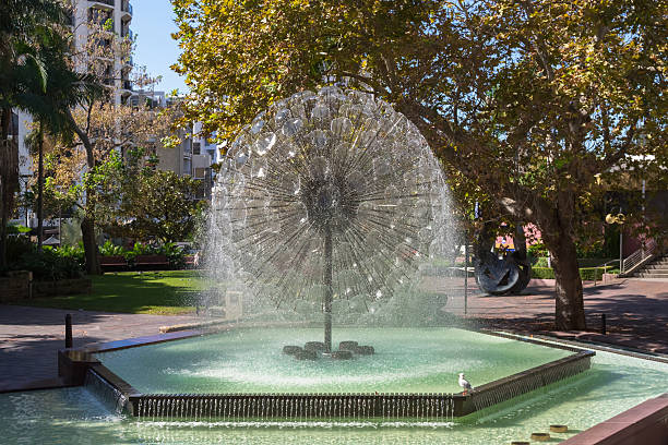 シドニーのキングスクロスにあるエルアラメーン記念噴水 - alamein ストックフォトと画像