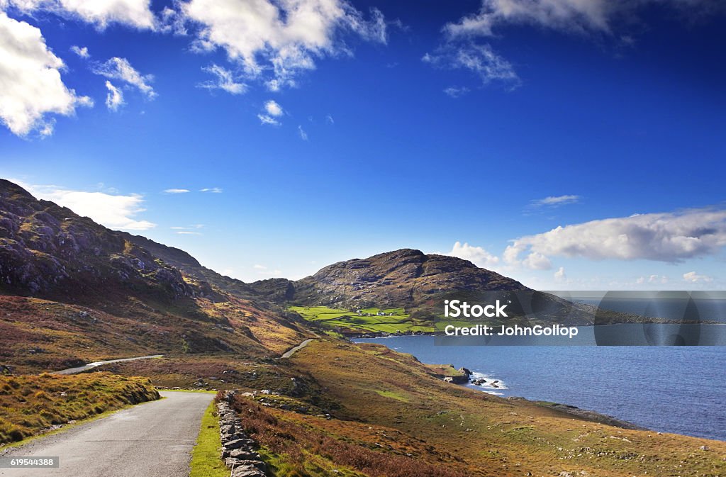 Coast Road - Lizenzfrei Verwaltungsbezirk County Cork Stock-Foto
