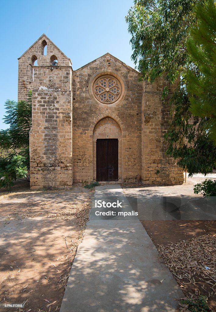 Church of St. George the Exiler in Famagusta Cyprus Church of St. George the Exiler, or Nestorian Church  situated in the North West corner of Famagusta town in Cyprus Abandoned Stock Photo