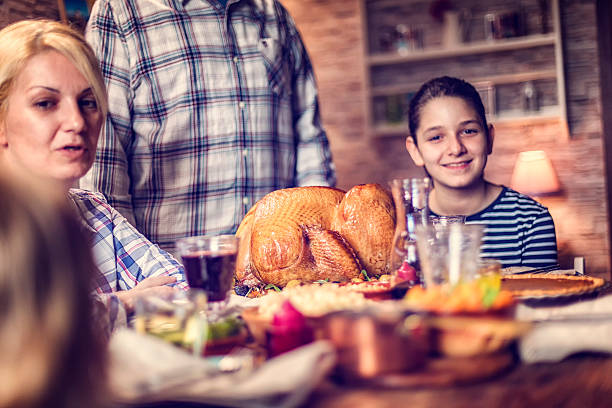 istock Traditional Holiday Stuffed Turkey Dinner 619631576