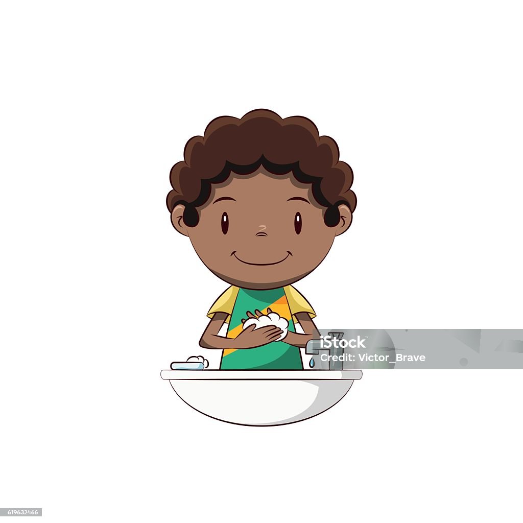 Boy Washing Hands Stock Illustration - Download Image Now - Washing Hands, Child, African-American Ethnicity - iStock Boy Washing Hands Stock Illustration - Download Image Now - Washing Hands, Child, African-American Ethnicity - iStock