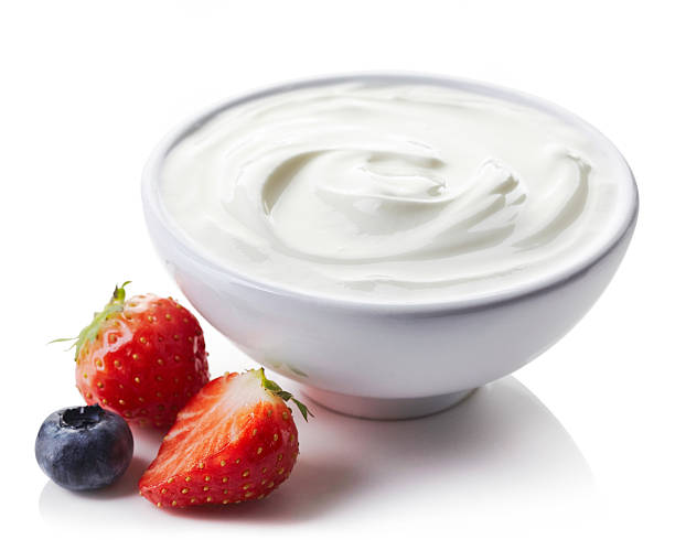 istock Bowl of greek yogurt 619634410