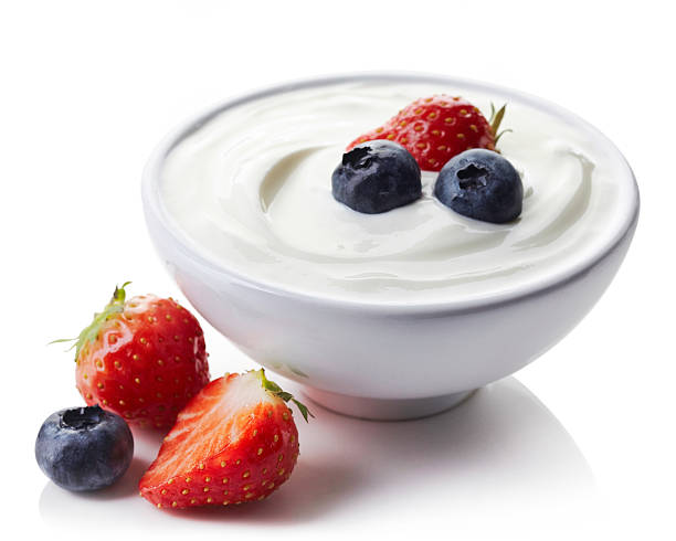 istock Bowl of greek yogurt 619634450