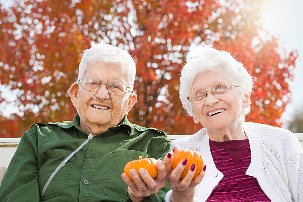 Group of senior adult