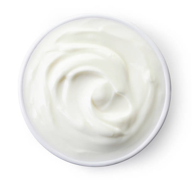 istock Bowl of greek yogurt 619635080
