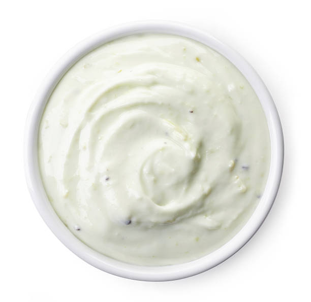 istock Bowl of kiwi yogurt 619635240