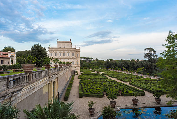 villa doria pamphili park w rzymie - janiculum zdjęcia i obrazy z banku zdjęć