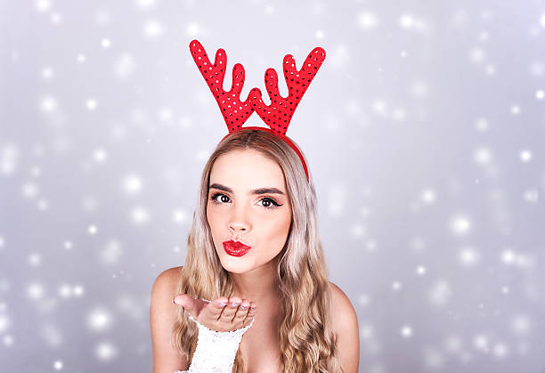 istock Christmas girl 619642124