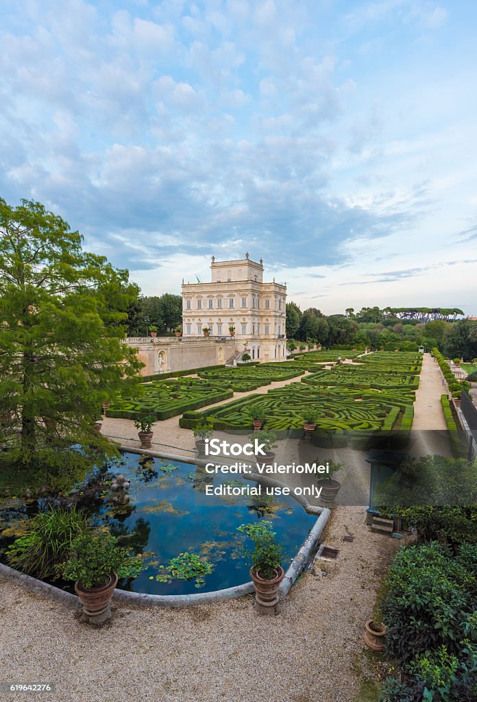 Villa Doria Pamphili Park In Rome Stock Photo Download Image Now