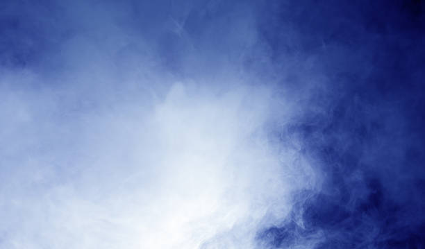 istock steam on the blue background 619653598