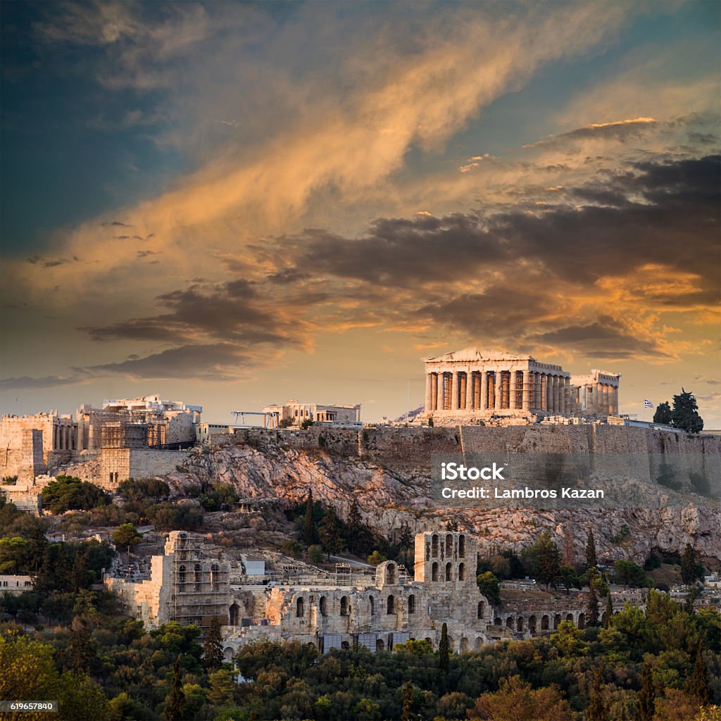 Parthenon, Athenian Acropolis, Athens, Greece - Royalty-free Atina - Yunanistan Stok görsel