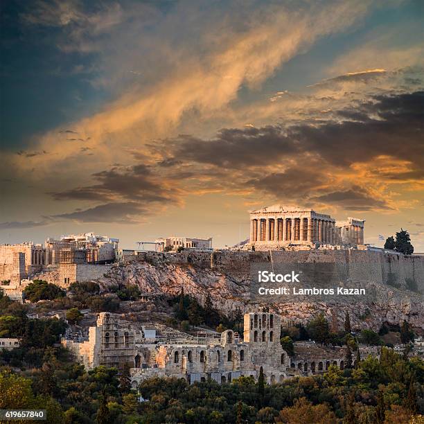 Parthenon Athenian Acropolis Athens Greece Stok Fotoğraflar & Atina - Yunanistan‘nin Daha Fazla Resimleri - Atina - Yunanistan, Akropol - Atina, Yunanistan
