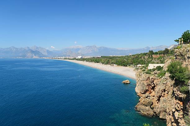 istock Cliffs near Konyaalti Beach in Antalya in Turkey 619658830