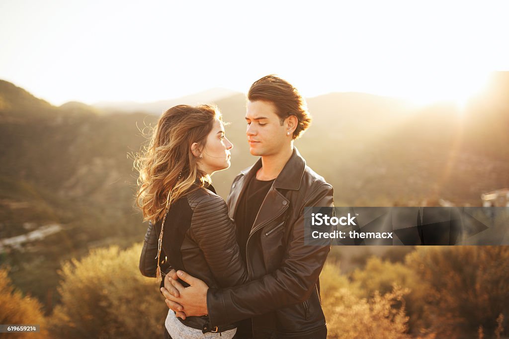 Beautiful couple with nature Beautiful couple with nature. 20-29 Years Stock Photo