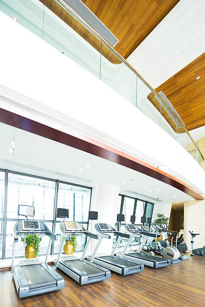 istock design and equipment in modern gym 619660416