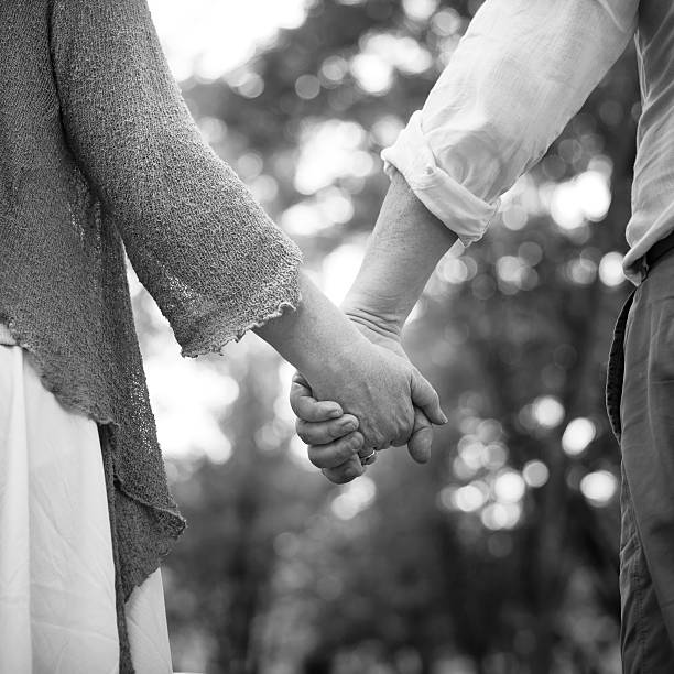 istock Elderly Senior Couple Romance Love Concept 619663882