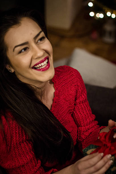istock Christmas Beauty Women 619667720